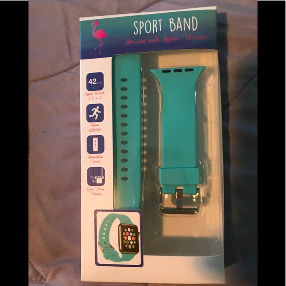 Apple Watch wrist band in teal - Picture 1 of 2